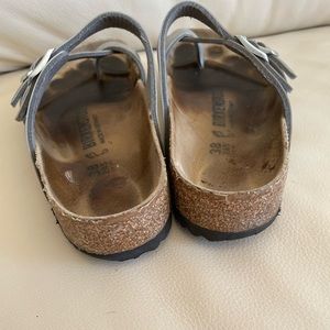 Silver Birkenstock’s
